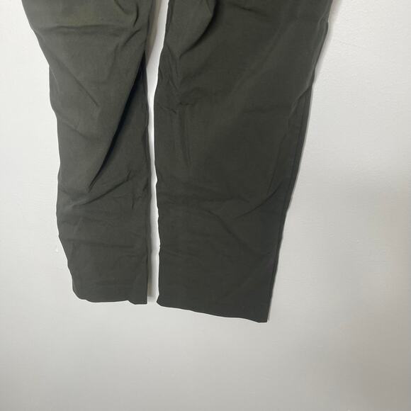 Kim Rogers women's size 8 khaki green olive pants slacks trousers petite short - Picture 6 of 12